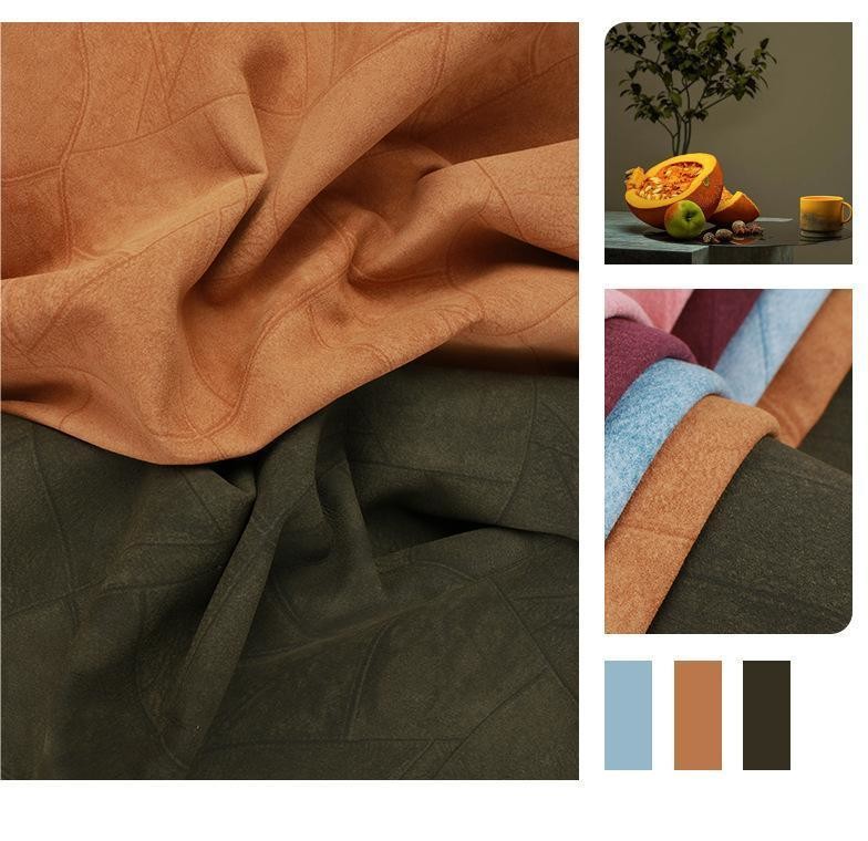 Denim Check Garment PU Leather Waterproof Washable Cotton Bottom