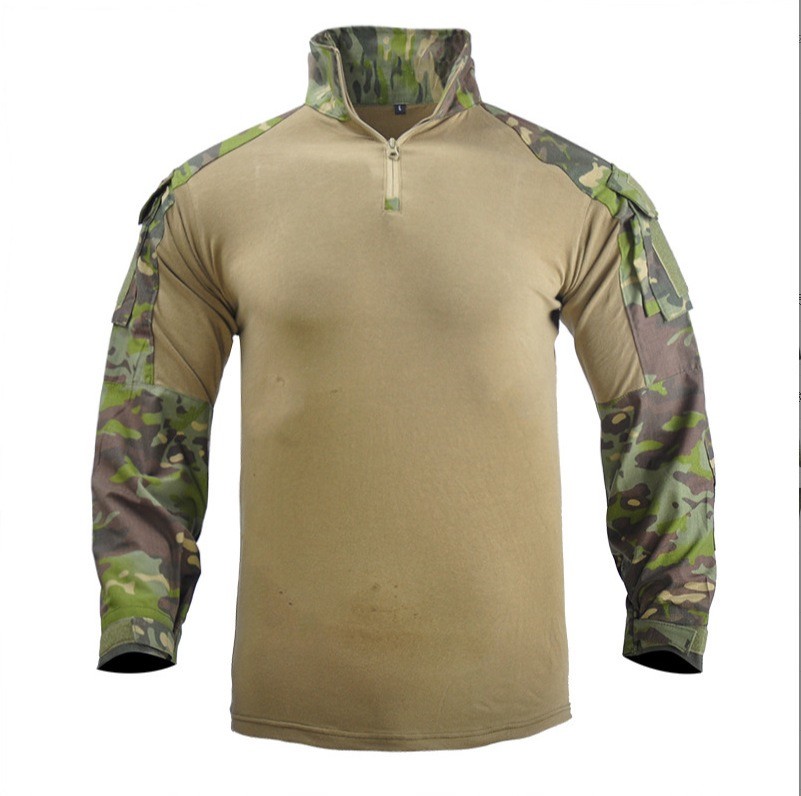 Custom Camouflage Clothing Tactical T Shirt Pants Suit Combat Uniform Tactical Uniforms