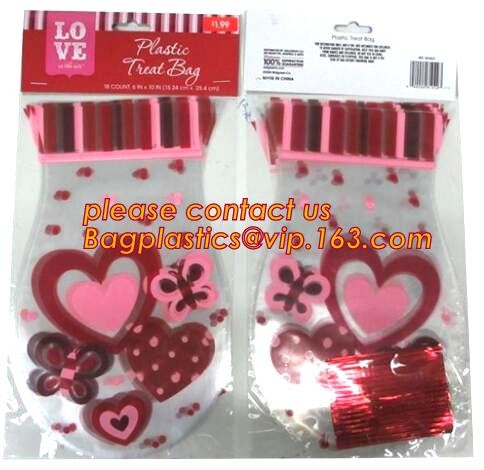 gravure printing halloween party bag, cute design food grade plastic cookie packing,halloween shrink cello treat bags fo
