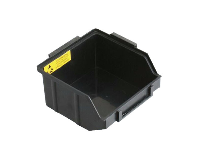 Space Saving Smooth Surface ESD Storage Bins For Electronics Components / Parts