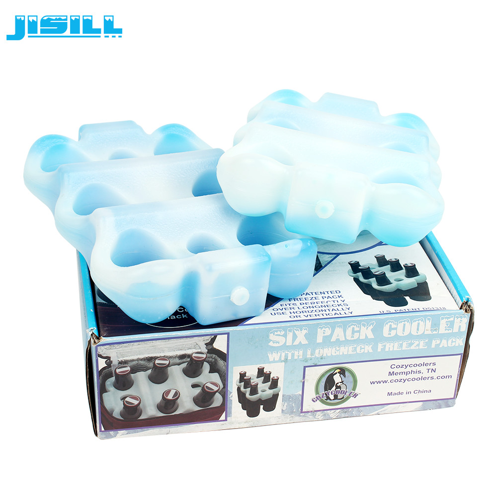 Customized Saw Like Shape Can Cooler Ice Pack Ice Brick For Drink Storage Bag