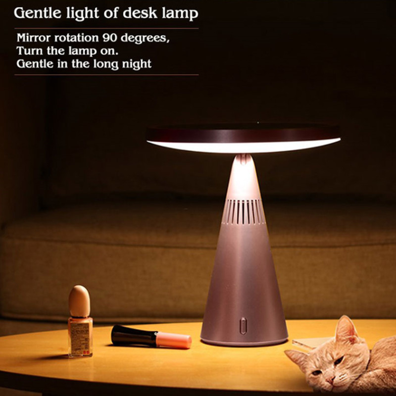 Red DOT Design Award Music Player and Lamp LED Makeup Mirror with Lights