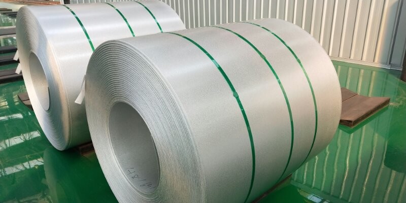 Aluzinc 275 Hot Rolled Steel Coil , Color Coated Steel Coil Normal Spangle