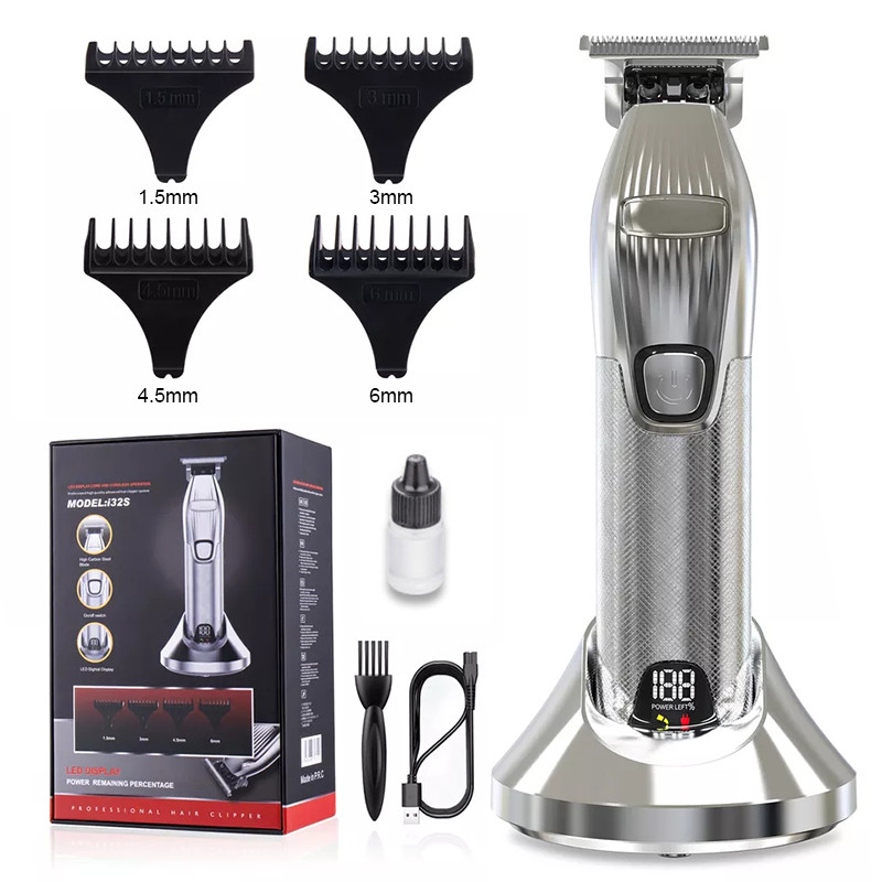 Waterproof Hair Cutting Trimmer Machine 10W With Low Noise T Blade