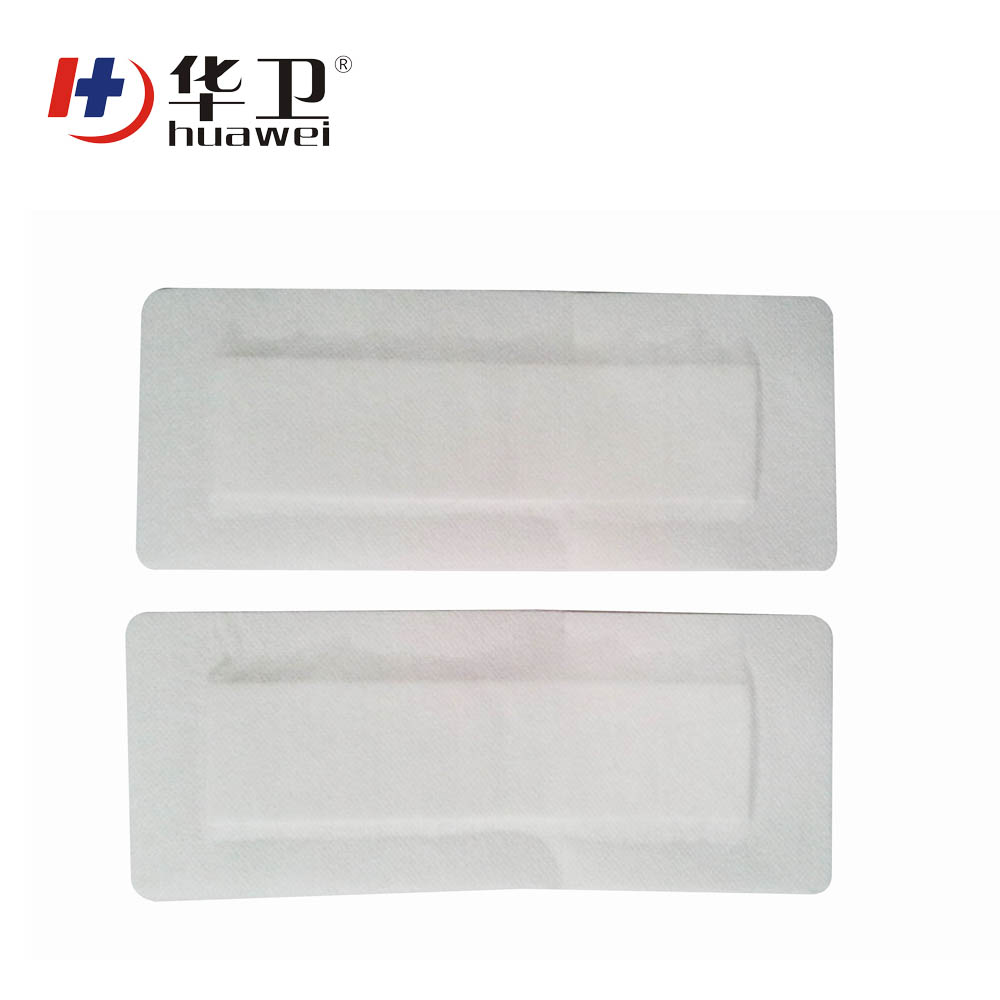 nonwoven medical sterile anti bacteria adhesive wound dressing pad 10*10cm