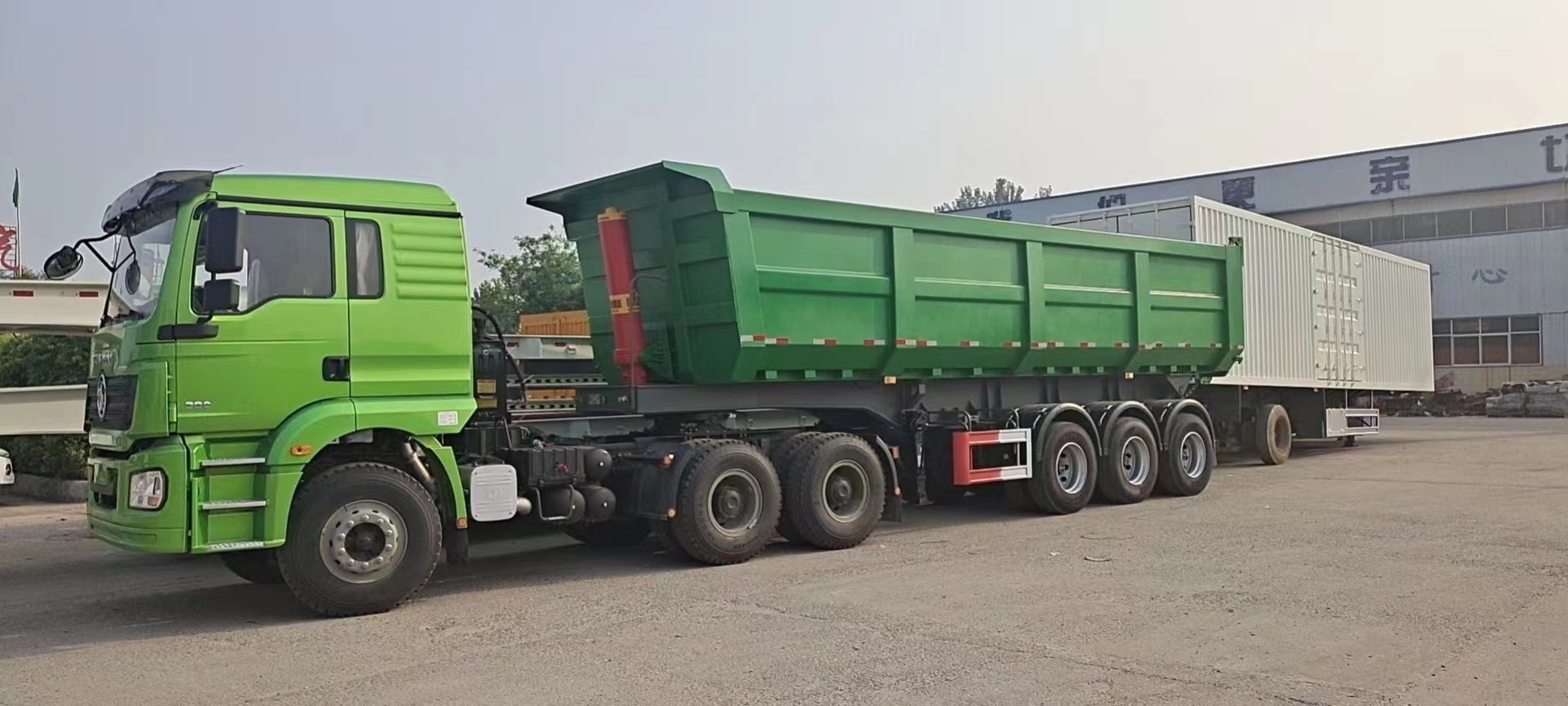 Used Semi Trailers Brand New Dump Trailer With 2/3/4 Axles Made In China Load 60 Tons