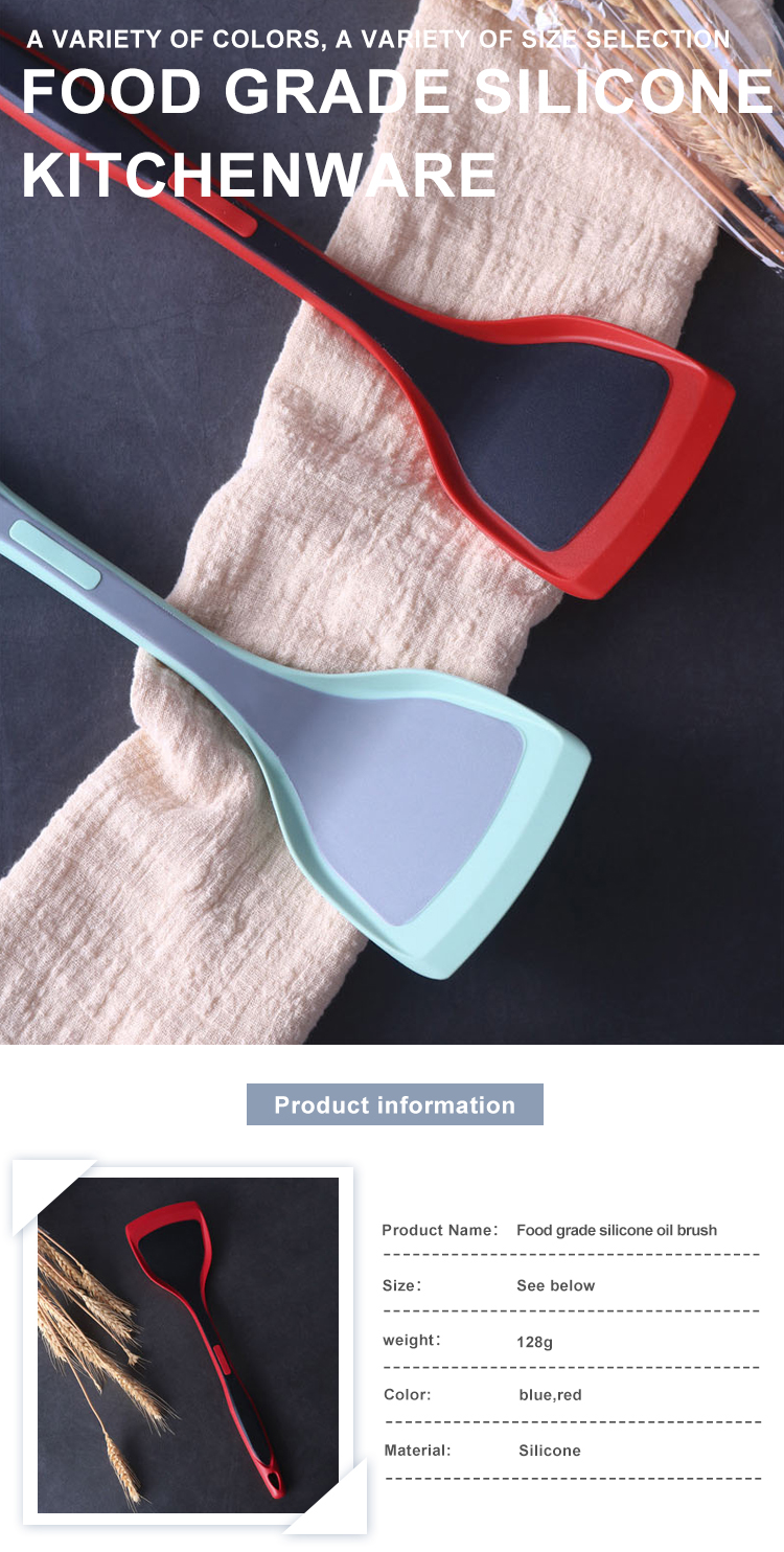 Non Toxic Heat Resistant Kitchenaid Silicone Turner