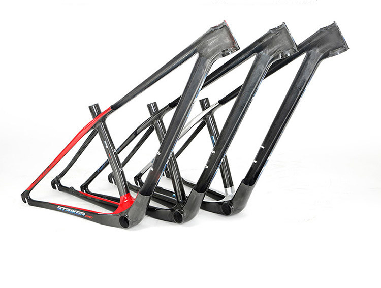 Lightweight Carbon Fiber Gravel Bike Frame 48cm Height 700C Tire