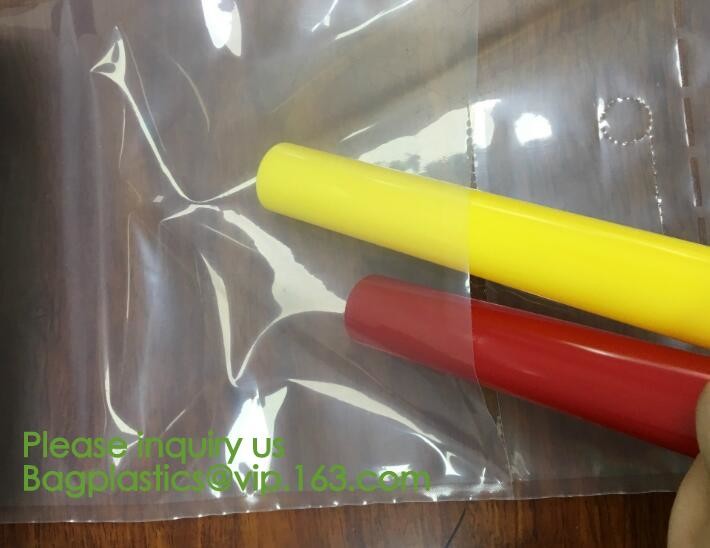 clear LLDPE easy tearing line pre-opened in roll bag,Factory custom LLDPE plastic autobag Preopened polybag on a Roll