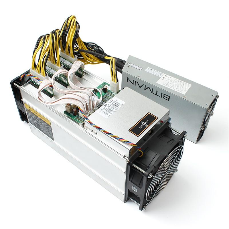 1280W BM1387 Bitcoin Miner Machine Rectangle Antminer S9 SE 16T