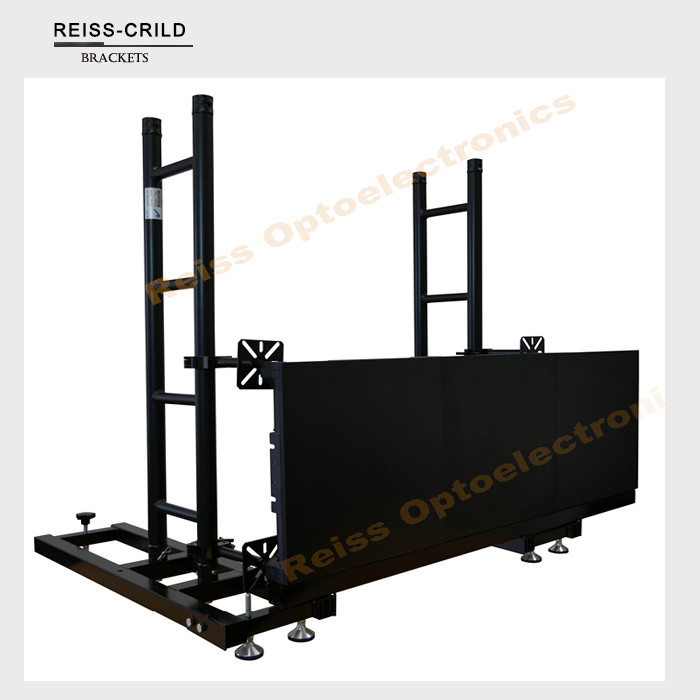 Professional LED screen display Aluminum Steel Customized floor standing bracket