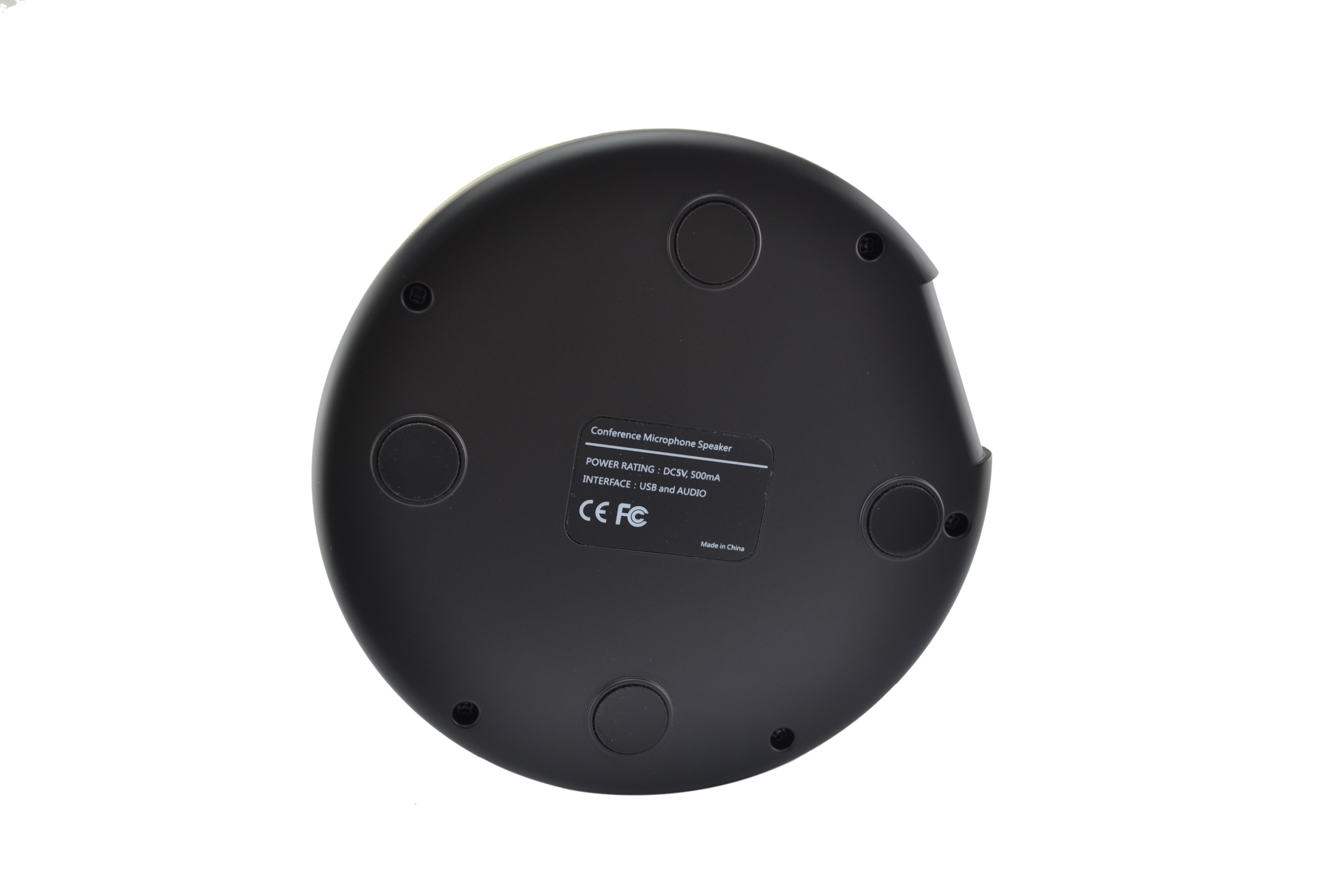 2.4G Wireless 360 degree Professional Meeting Table battery powered Conference Speakerphone omni directional Wireless Mi