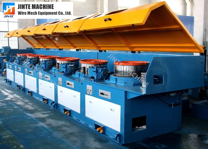 JINTE 560mm Drum Straight Line Wire Drawing Machine
