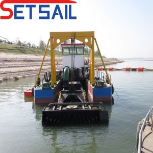 Total Width 4.5m-12m Hydraulic Winch Trailing Hopper Suction Dredger with