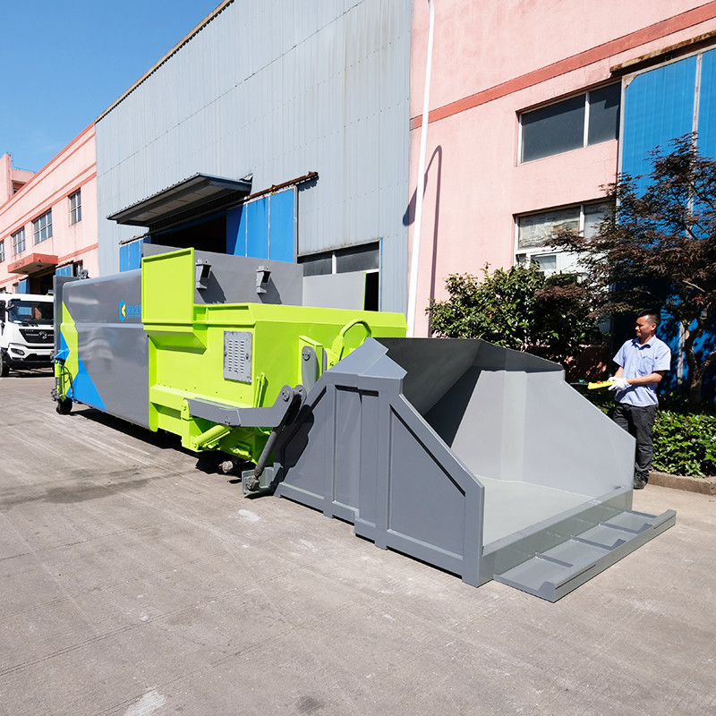 Intelligent Mobile Garbage Compactor Combined Compressors Self Contained Mobile Trash Compactor