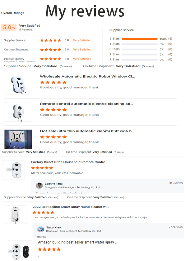 Anti Falling Window Cleaning Robot Electric 68dB Smart Clean Window Cleaning
