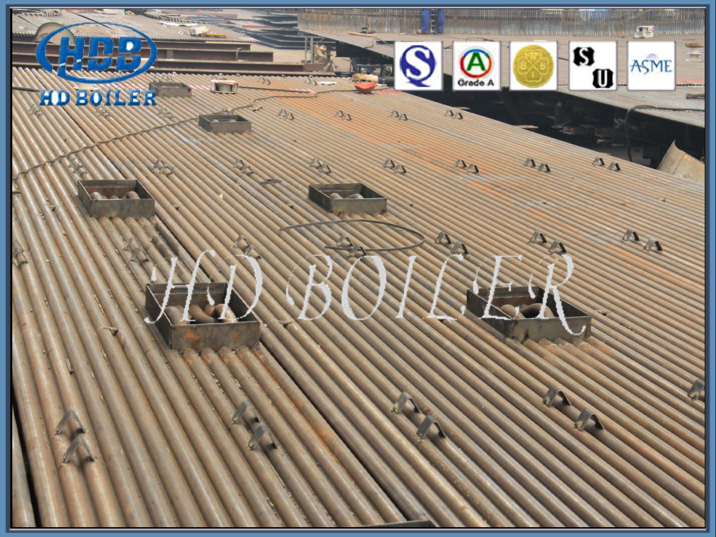 SGS Vertical 6000mm Heater Wall Panel Evaporative Heating Surface