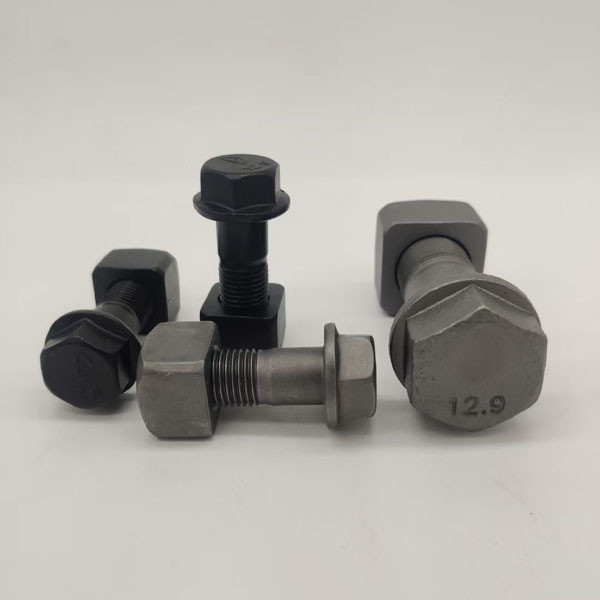 Komatsu Excavator Track Shoe Bolts And Nuts 19x65 20x65 24x75 Grade 12.9