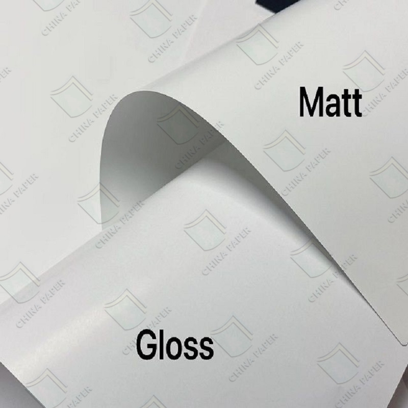 Couche Paper Gloss/Medical Paper Couch Roll/Coated C2s Art Paper Magazine Book Brochure 3 Layers Coated