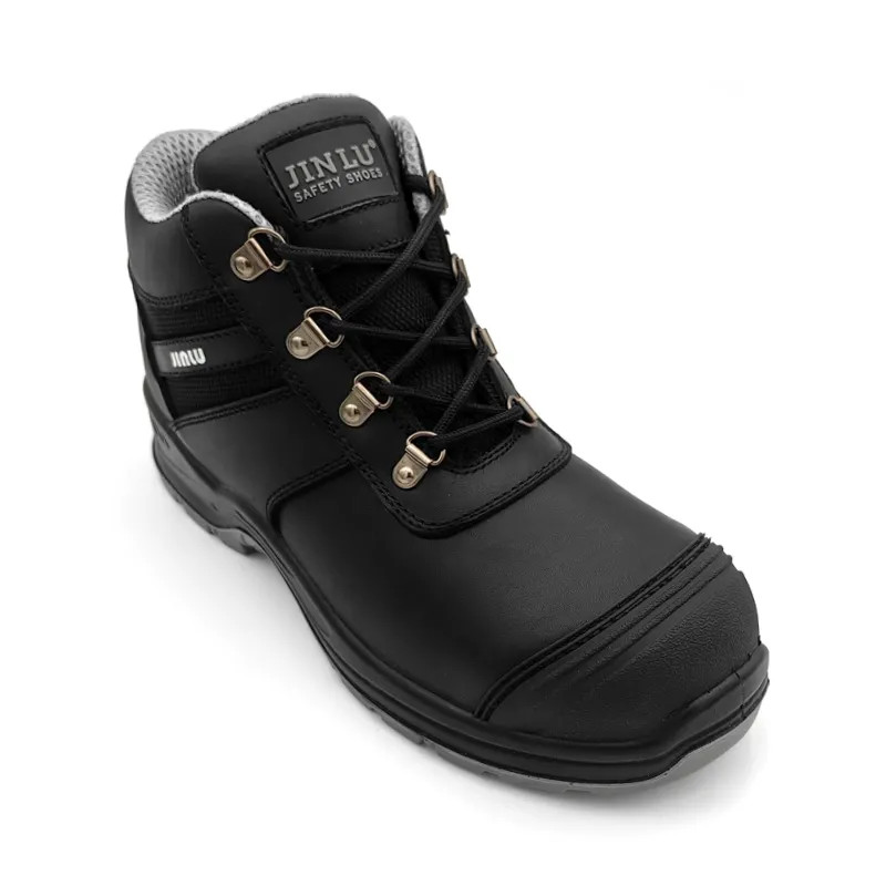 Industrial Construction Safety Boots Unisex Steel Toe Boots Anti Puncture