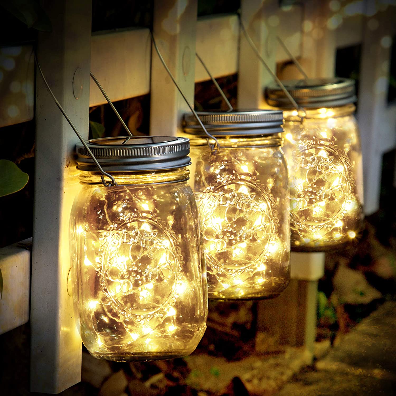 Solar Plum Bottle Light