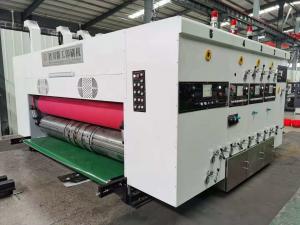 China Oem RSC Corrugated Carton Flexo Printing Machine For Big Box Making on sale