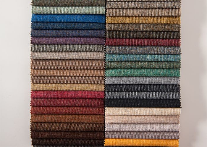 Fabric manufacturer cheap linen look fabric for home deco upholstery sofa linen fabric