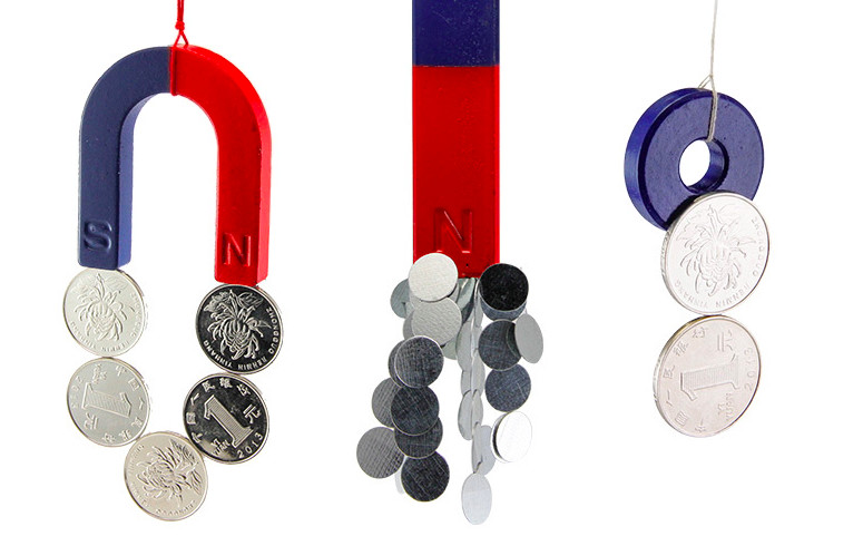 Magnetic Blocks Educational Toys Ring Ferrite Magnet Kit Alnico Bar Education Magnets