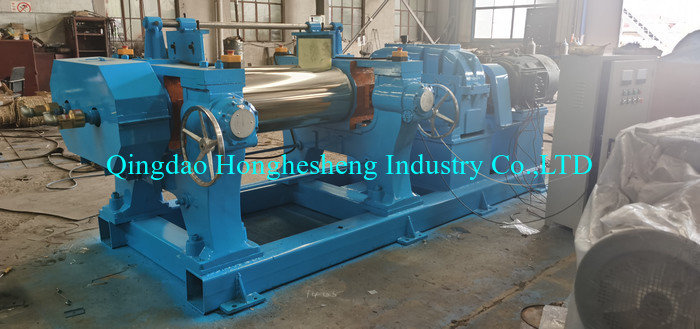 Adjustable 14 Inches Roll Open Mill Rubber Mixing Rubber Milling Machine
