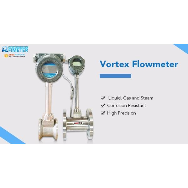 Vortex Gas Flow Meter Compressed Air Flow Meter LUGB-DN20 Meter