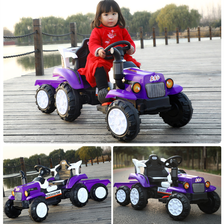 6V Children Ride On Cars Direct Electric Excavator Car for Kids N.W 10.5KG Battery