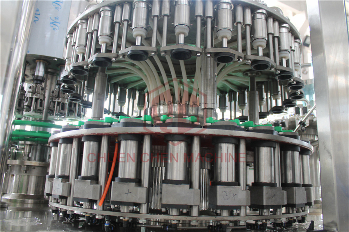 Morgen Tea Glass Bottle Filling Machine , Juice Filling Line With Juice Return System
