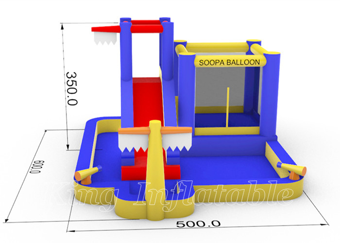 Inflatable Castle Children Jumping Bouncer Amusement Park Equipment Slide Combos