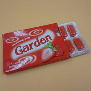 Buy cheap Fruit Assorted Chewing Gum Tablet Shape Strawberry Tasty Low Calorie Candy product