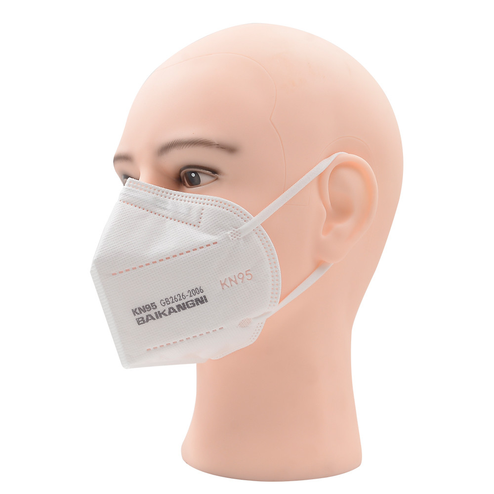 Personal Protective GB2626 Foldable KN95 FFP2 Face Masks With Air Valve