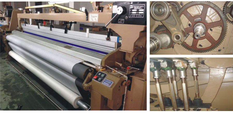 Weaving Machine Plain Shedding Water Jet Loom With Jacquard / Cam / Dobby