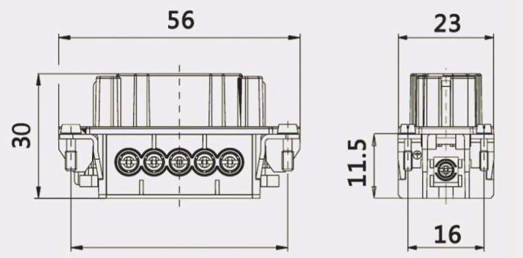 10Pin female insert