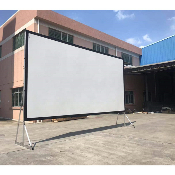 120inch 16:9 Home School Office 170 Degree View Angle 1.1 Gain Fast Fold Projection Screen