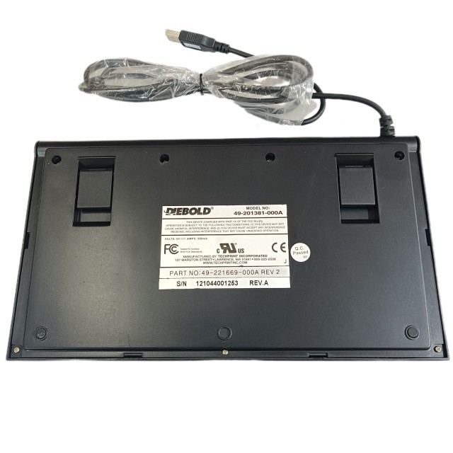 ATM Machine Parts High Quality Diebold Opteva Maintenance Keyboard 49201381000A 49-201381-000A