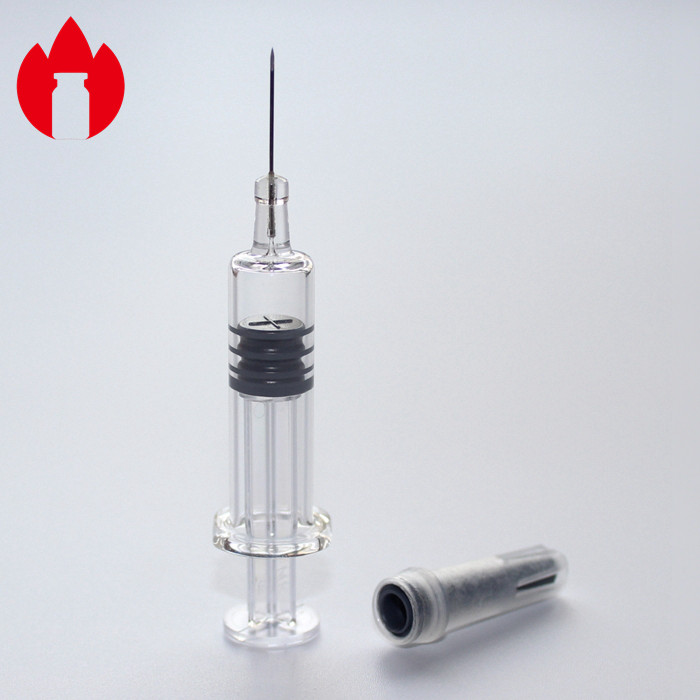 Prefilled Syringe Empty Neutral Borosilicate Glass Prefilled Syringes