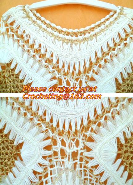 Crocheted, Women Fashion, Winter Women Sweater Pullovers, Collapse, Cashmere