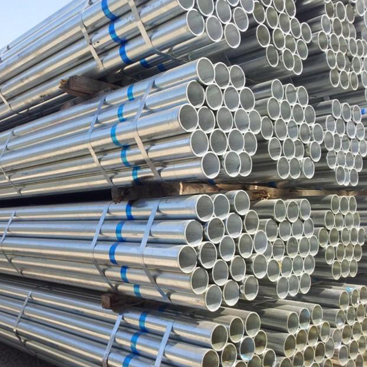 S275jr Galvanized Steel Tube A53 0.8-14mm Hot Dipped Galvanized Pipe