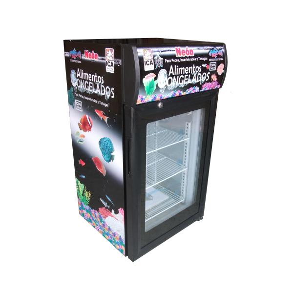 50L hot sale digital control counter top glass door ice cream commercial portable fridge freezer SD50B