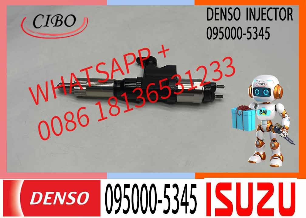 Fuel Injector 095000-5345 8-97602485-7 8-97602485-4 8-97602485-0 095000-5344 For Engine 4HK1/6HK1
