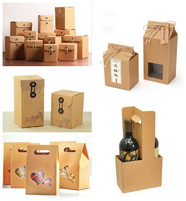Folding Resistance 300g 350g 400g Virgin Brown Kraft Board For Packages