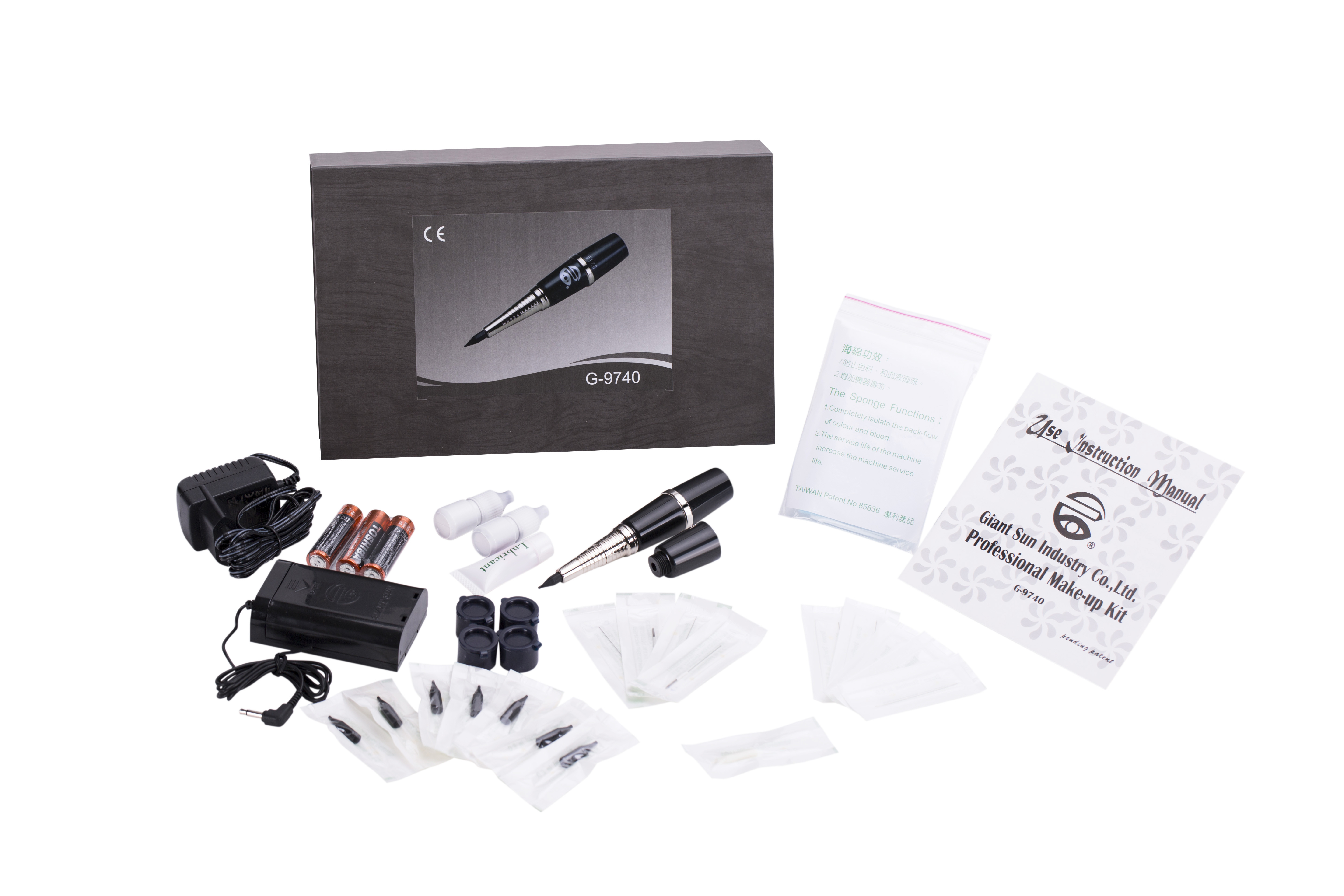 Professional Permanent Makeup Machine Set Stable And Durable Black Color