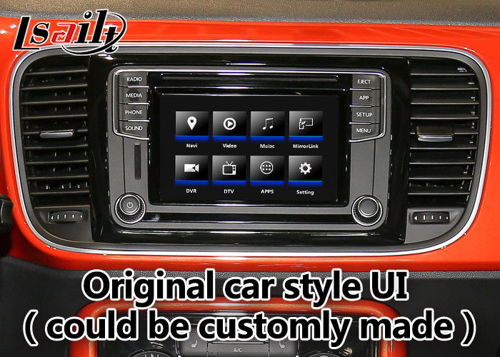 GPS Navigation Video Interface Android System Volkswagen Beetle With Google App