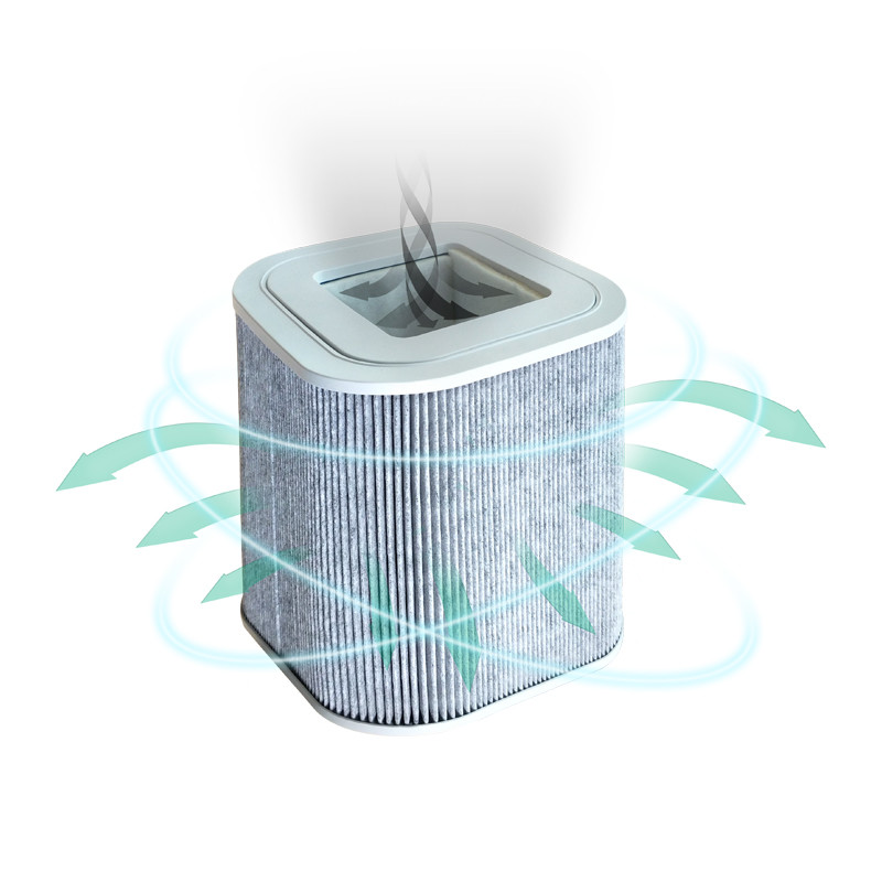 Long Lifespan Soldering Fume Extractor Beauity Salon Power 80W With 3 Layer Filters/fume extraction system