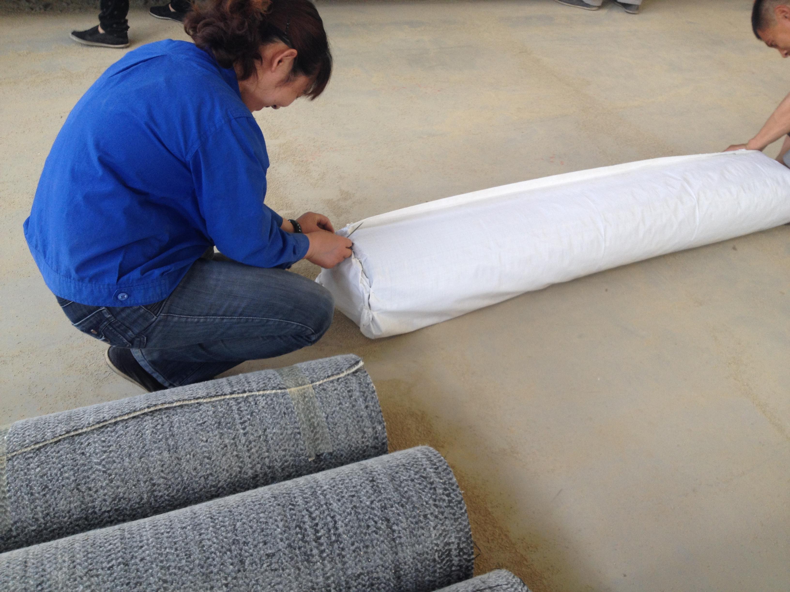 5-Layer ASTM Bentonite Geosynthetics Clay Liner Waterproofing Geotextile with PE Film