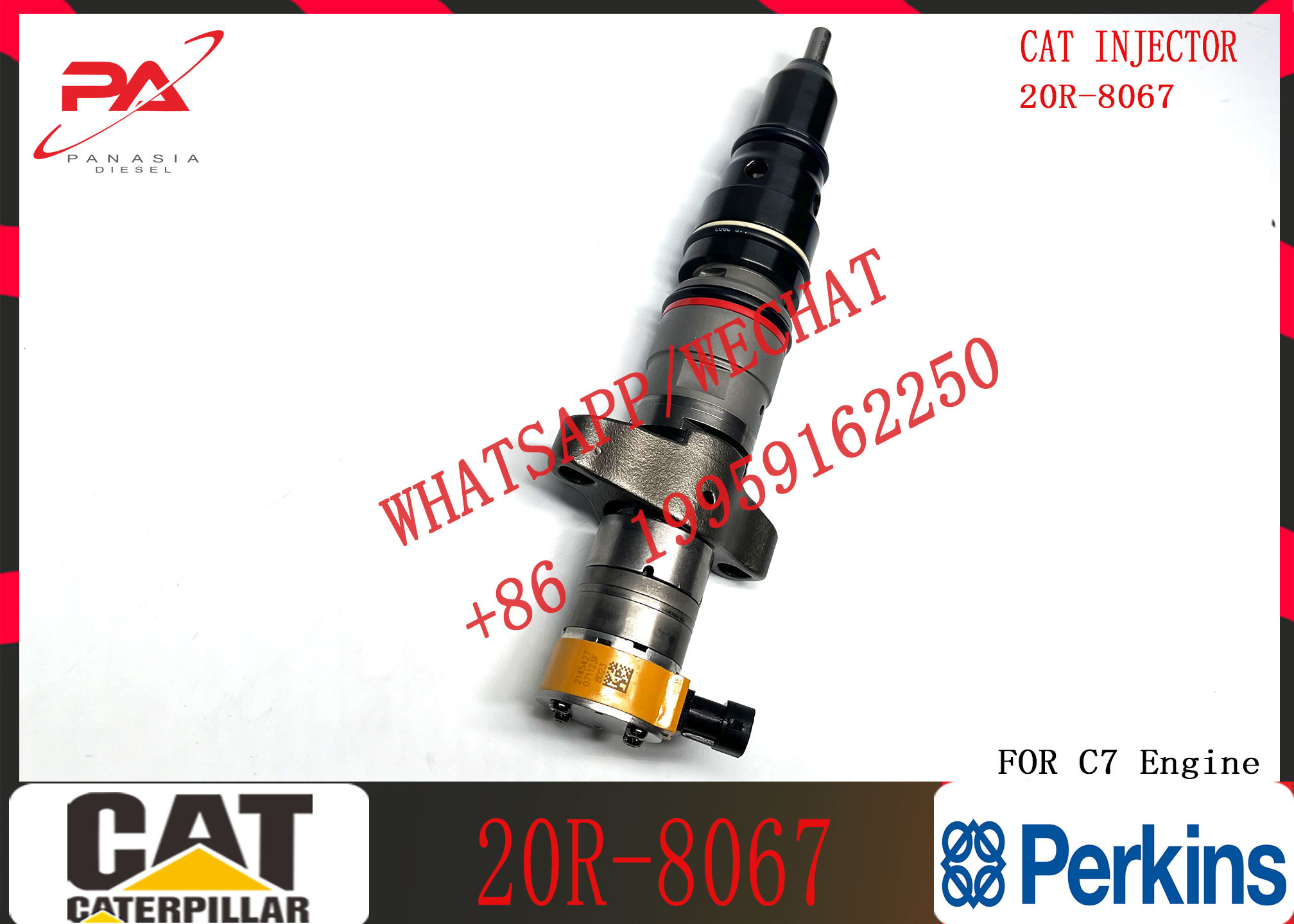 Engine fuel injector 387-9441 20R-8069 295-1409 243-4503 20R-8071 295-9166 20R-8067 20R-8057
